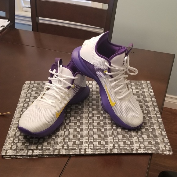 Nike LeBron Witness 4 Lakers Basketball Shoes (Size 11) - Picture 1 of 11